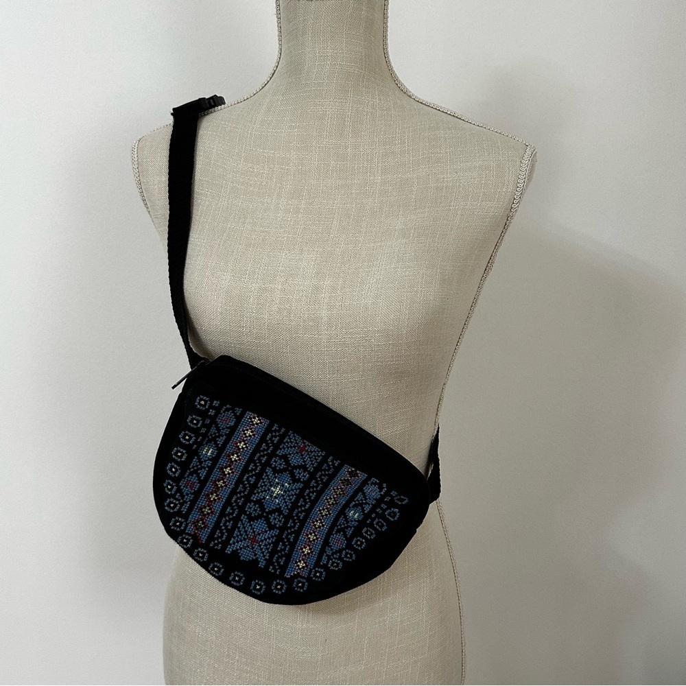 Cross Stitch Pattern Fanny Pack Belt Bag
